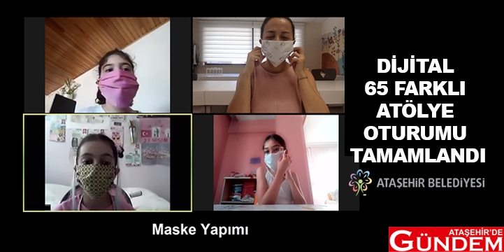 ATAŞEHİR’DE ONLİNE YAZ OKULU TAMAMLANDI ATAŞEHİR’DE ONLİNE YAZ OKULU TAMAMLANDI-2